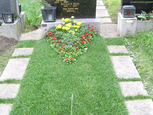 Grabgestaltung Saisonbepflanzung - (Nr. 35)