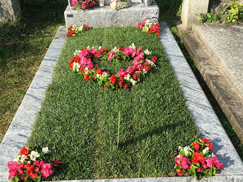 Grabgestaltung Saisonbepflanzung Sommer - (Nr. 3)