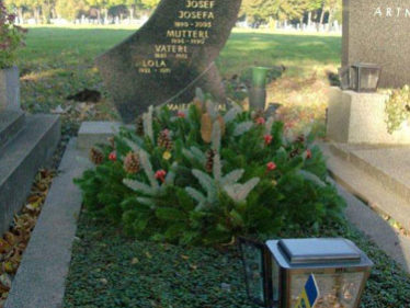 Grabgestaltung Saisonbepflanzung Winter - (Nr. 5)