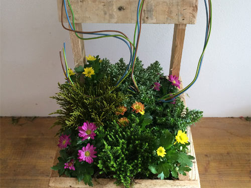 Floristik Blumengesteck - Geburtstag (Nr. 14)