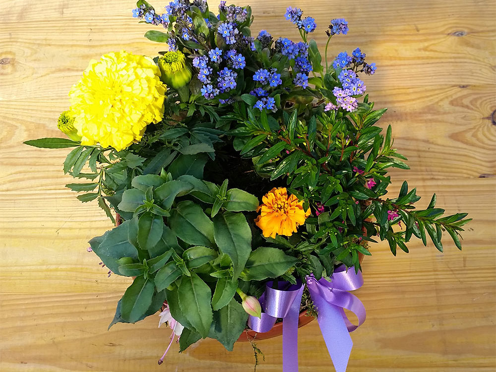 Floristik Blumendekoration Schale (Nr. 2)