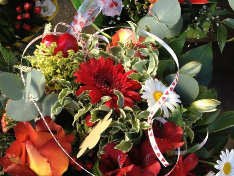 Floristik Blumenstrauß Muttertag - farbenfroh (Nr. 1)